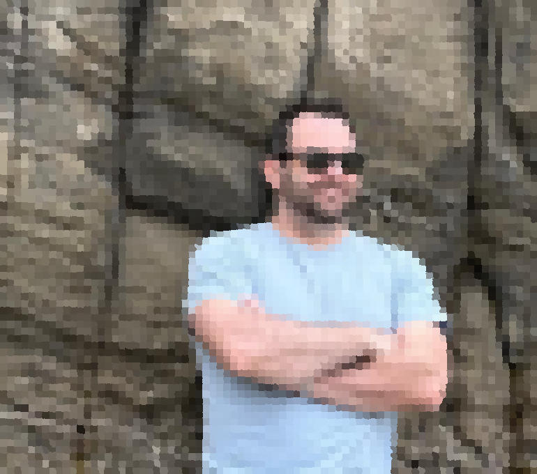 Me on a beach